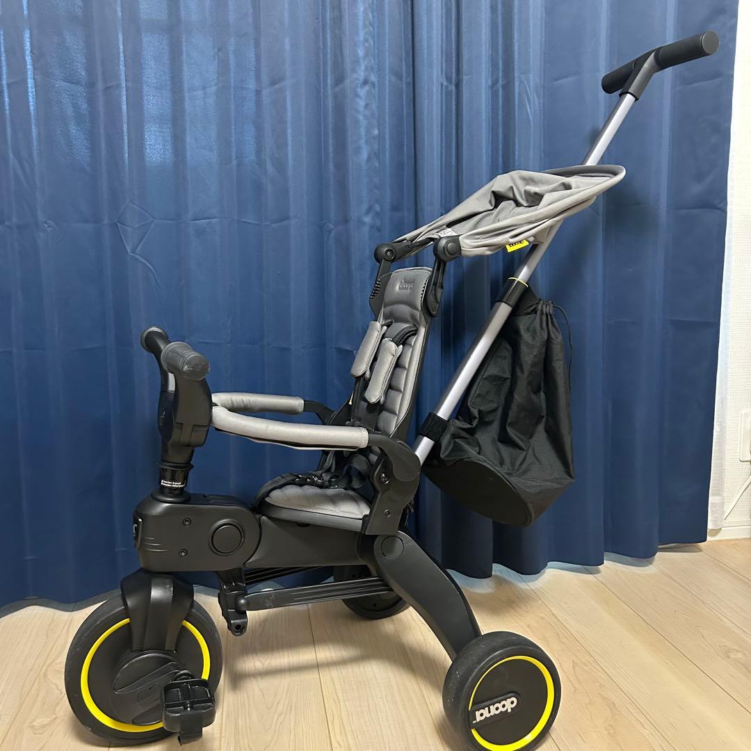 リキトライク(doona)手押し付き・折りたたみ三輪車