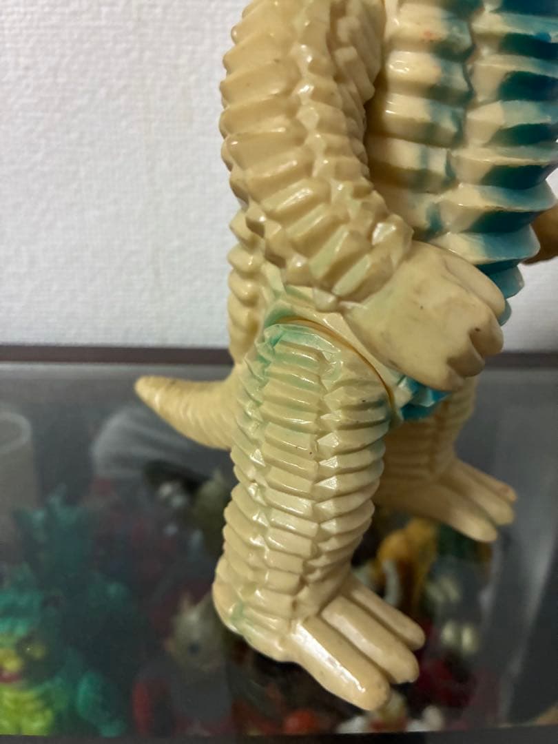 当時物　マルザン.マルサン　1期　レッドキング　ソフビ　美品