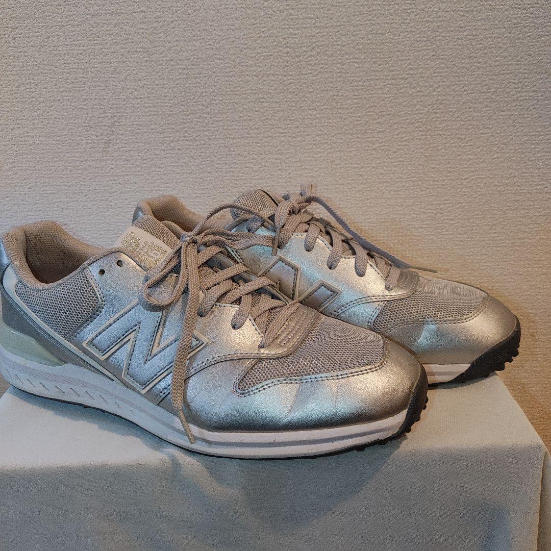 ニューバランス　996　ゴルフ　ゴルフシューズ 29.0センチ　シルバー