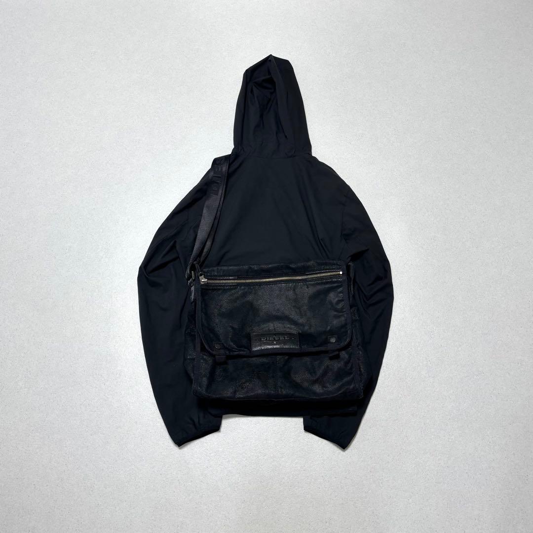 archive diesel suède like shoulder bag
