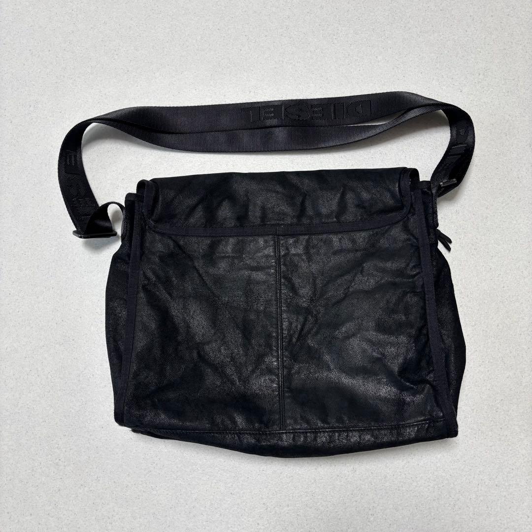 archive diesel suède like shoulder bag