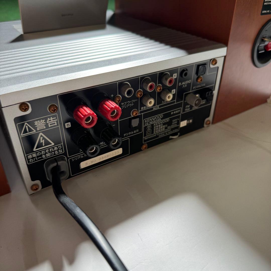 KENWOOD K521 iPod用ドック搭載ミニコンポ