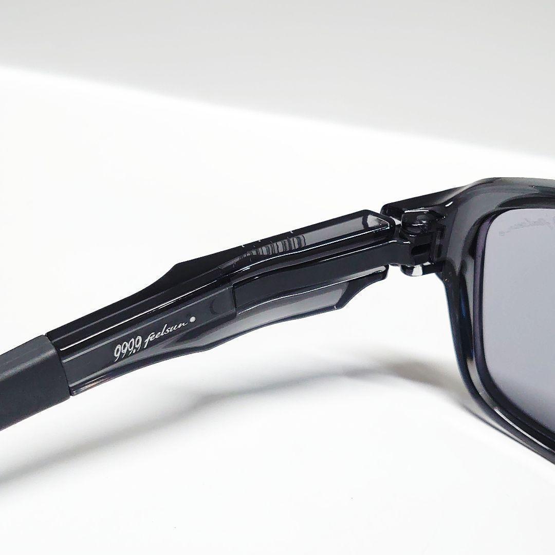 ✨美品✨999.9feelsun F-14SP Polarized クリアグレー