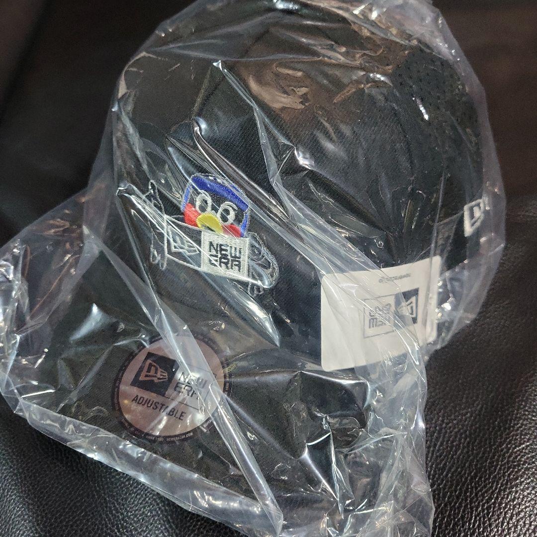 ニューエラ　NEWERAロゴ×つば九郎（ブラック）　新品