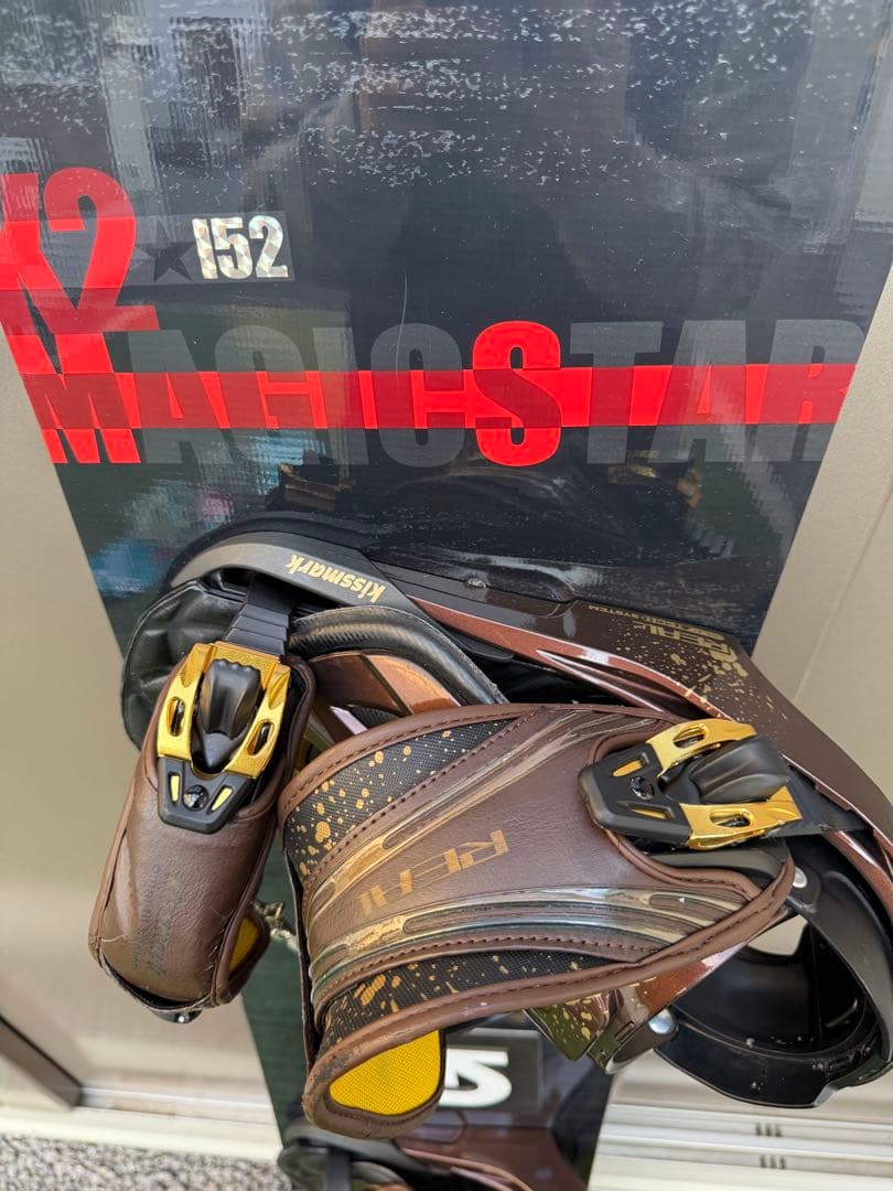 K2 MAGICSTAR 152 × kissmarkビンディング付