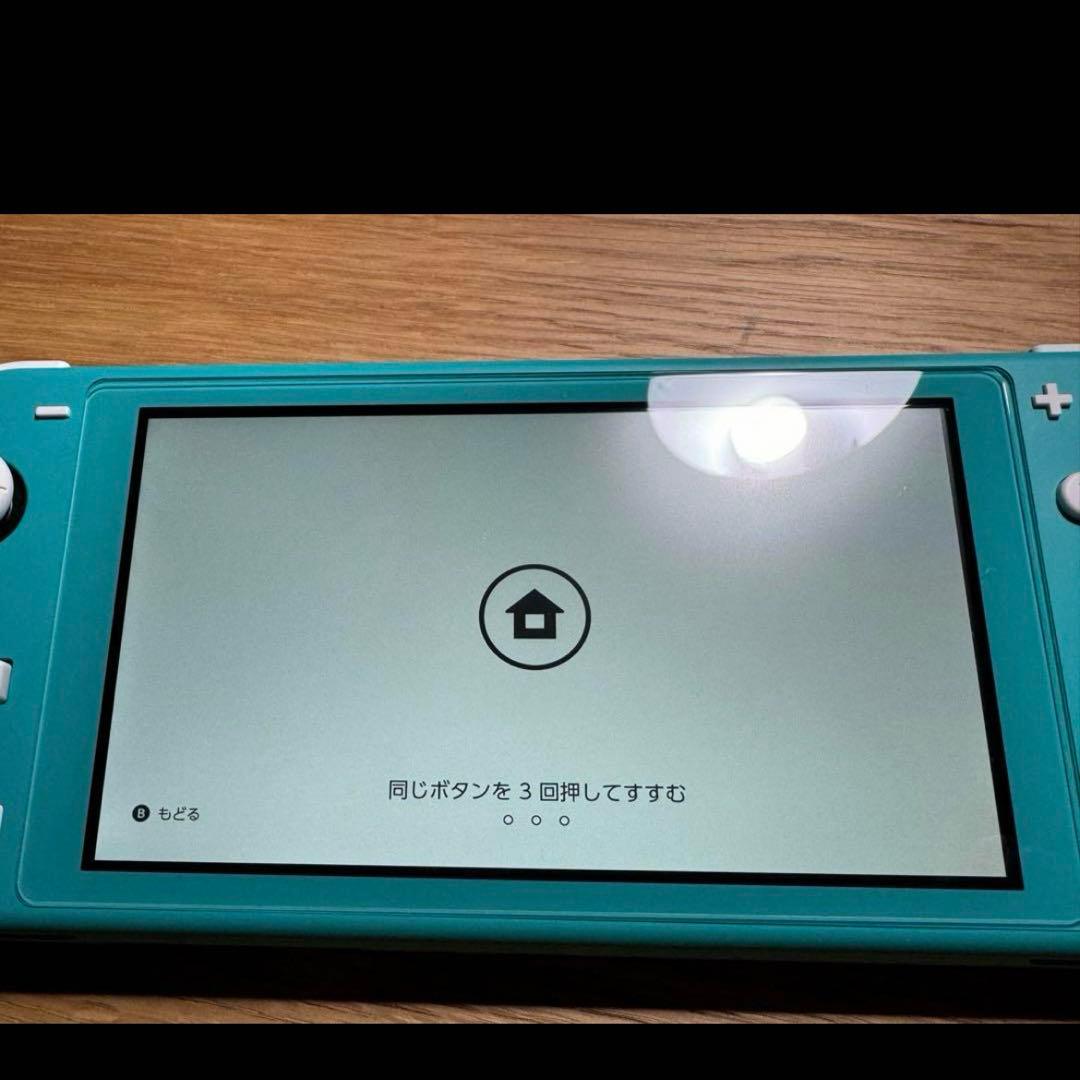 Nintendo Switch Lite ターコイズソフト付き