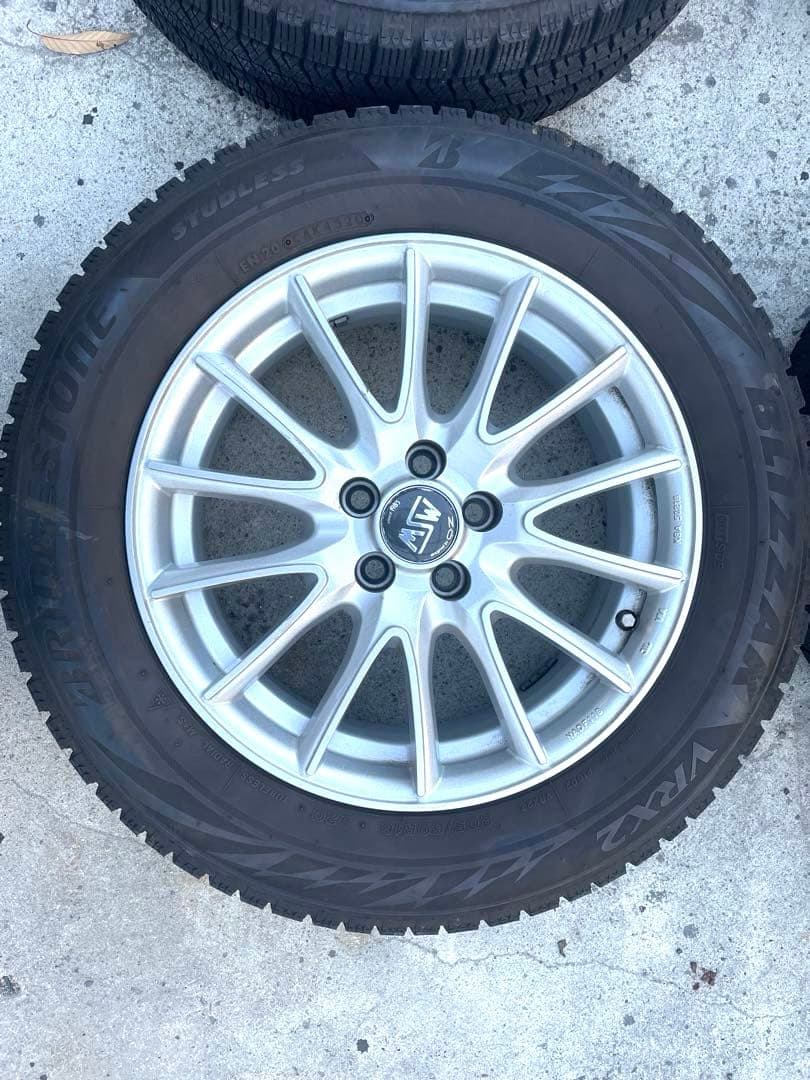 VW T-クロス スタッドレス/アルミ 5穴 PCD100 205/60/16 - メルカリ