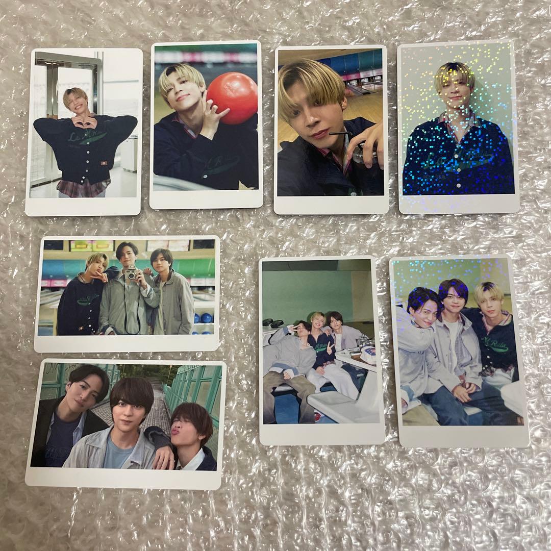 timelesz because 松島聡 全員トレカ8枚セット - メルカリ