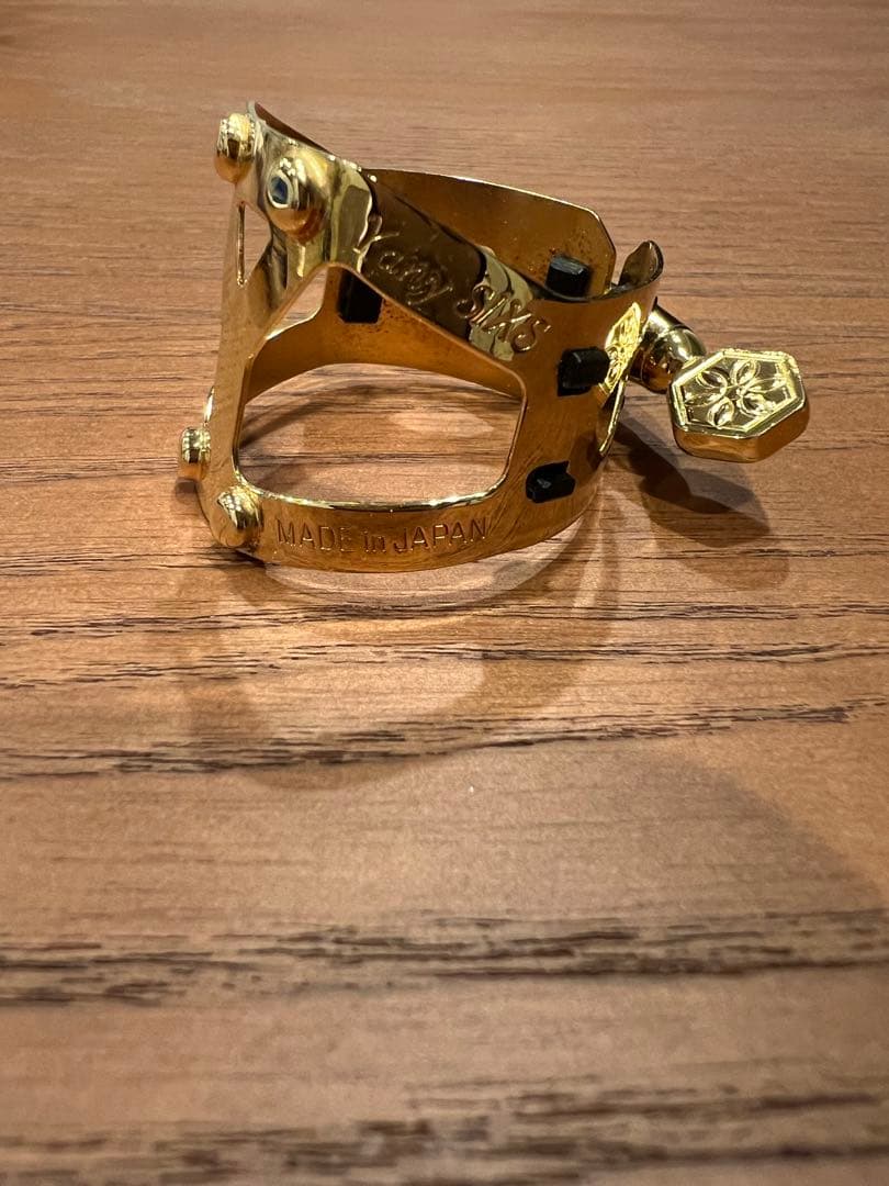 あ*Ｐ様 テナーサックス リガチャー ヤナギサワ Yany SIXS 金メッキ