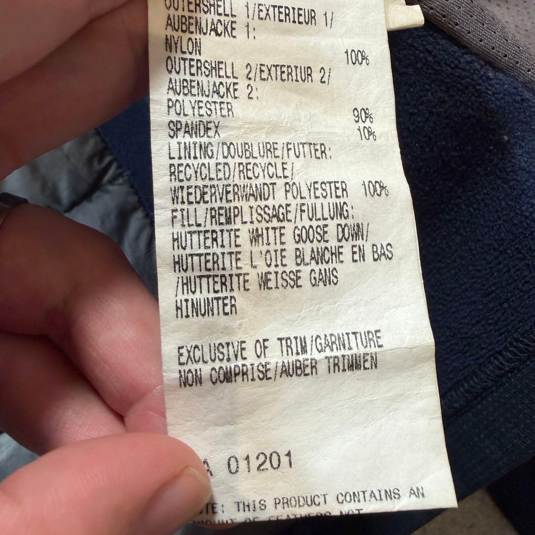 カナダグース　ダウンジャケット　ネイビー　5089JM Lサイズ