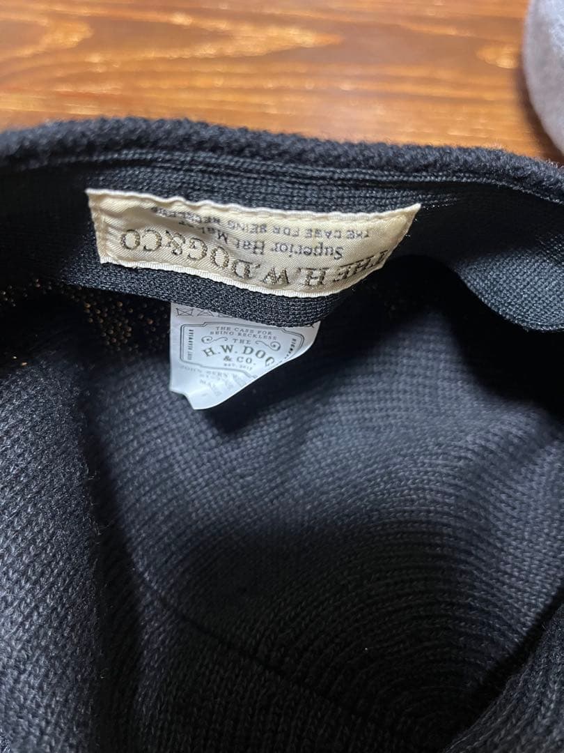 THE H.W.DOG&CO キャスケット ハンチング