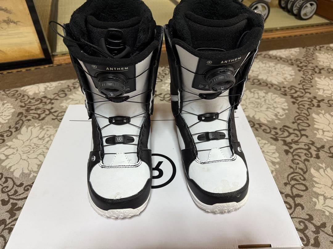 RIDE ANTHEM スノーボードブーツ 7 ホワイト/ブラック 25cm