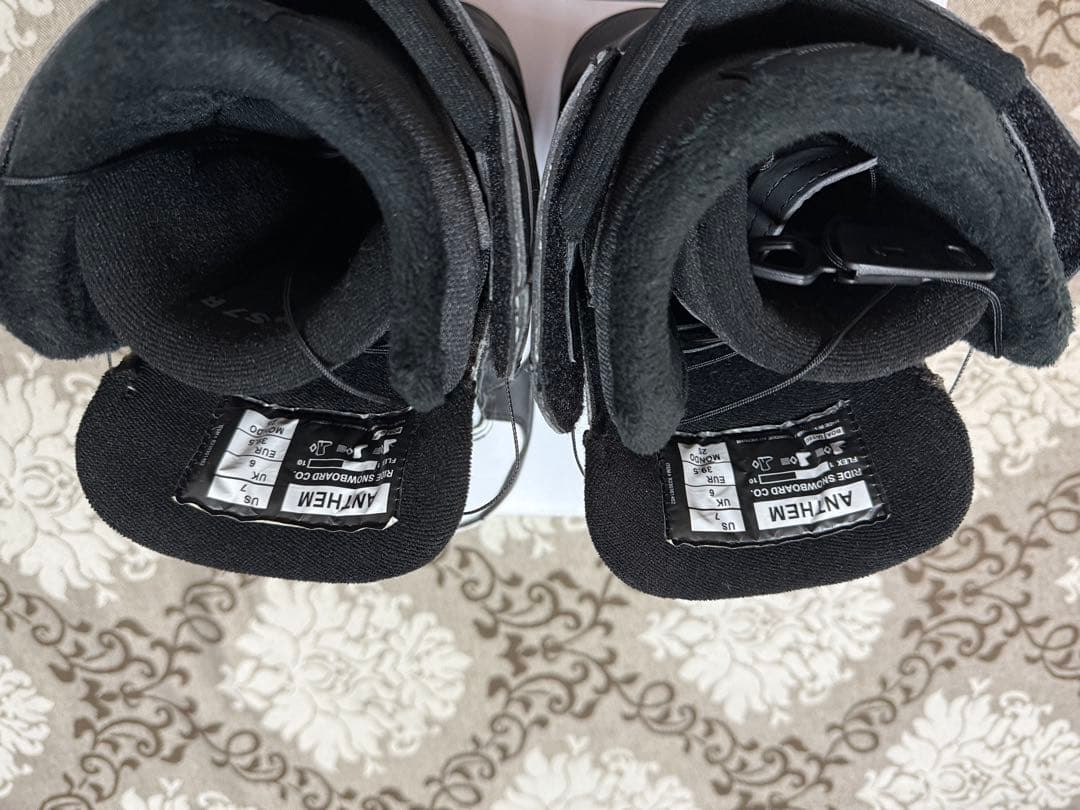 RIDE ANTHEM スノーボードブーツ 7 ホワイト/ブラック 25cm