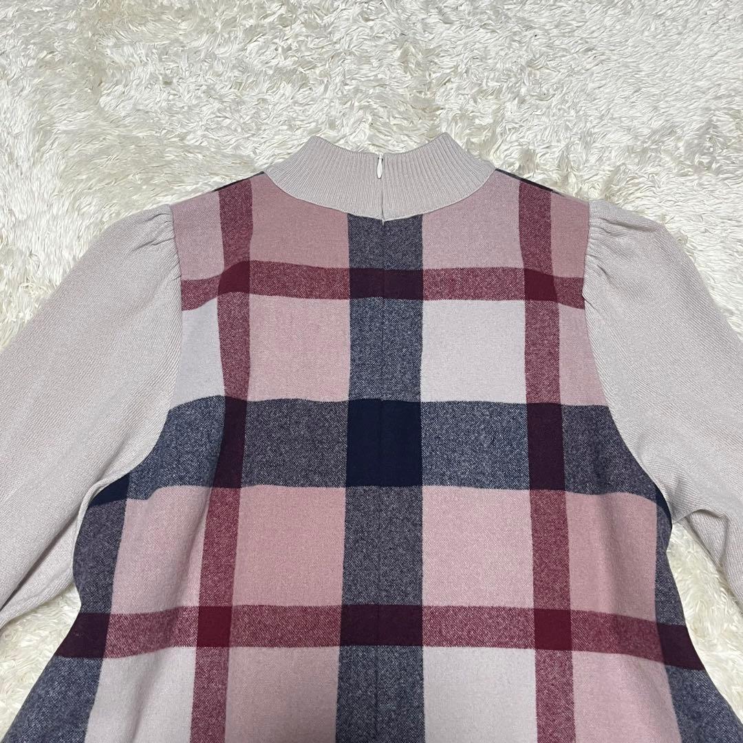 ブルーレーベルクレストブリッジ　クレストブリッジチェックフラノワンピース