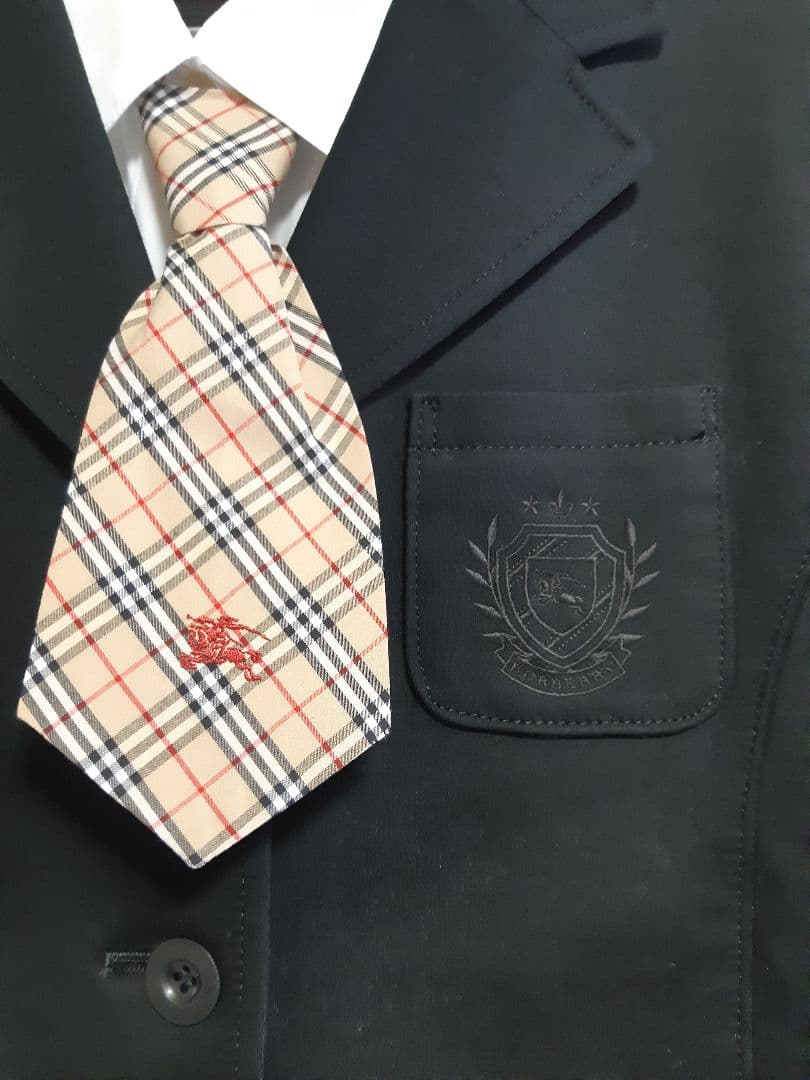 BURBERRY バーバリー ジャケット スカート ブラウス ネクタイ 160