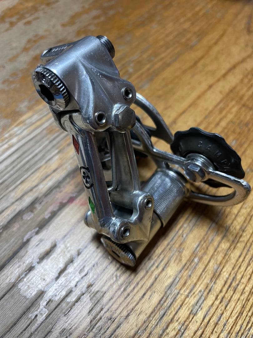 カンパニョーロレコードコルナゴ刻印リヤディレイラー