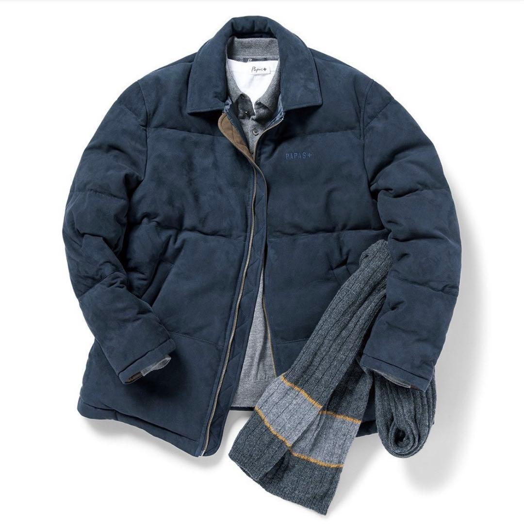 Papas+ パパスプラス×フランコバッシ　ウール＆カシミヤマフラー　新品未使用