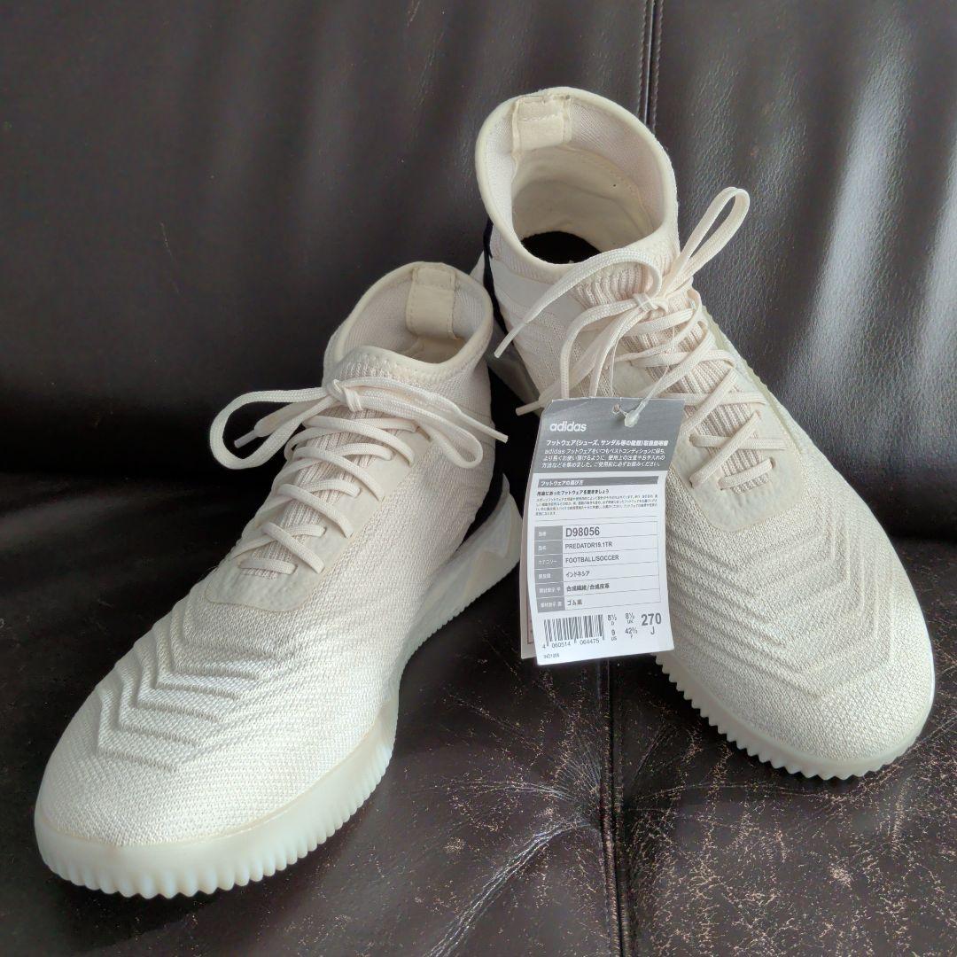 未使用 タグ付 adidas Predator19.1 サッカー スニーカー