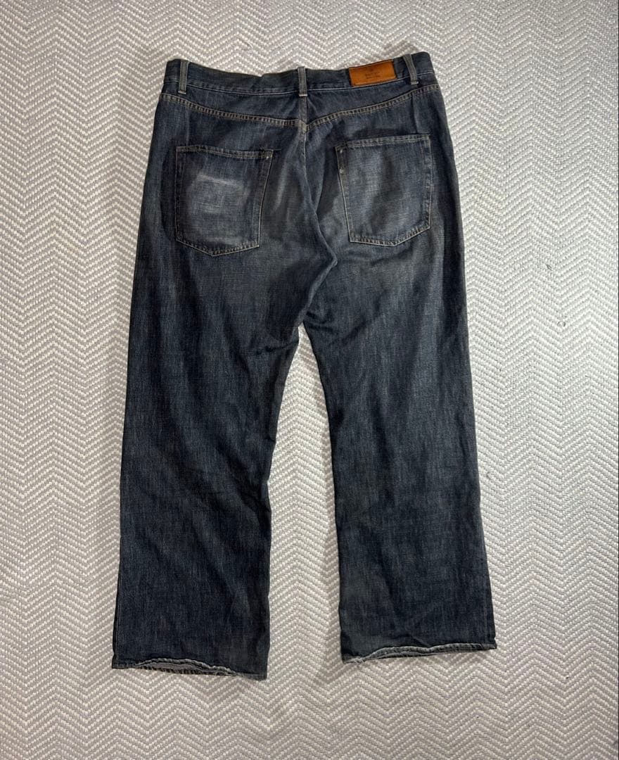 00s gucci トムフォード期 ワイドストレート デニム