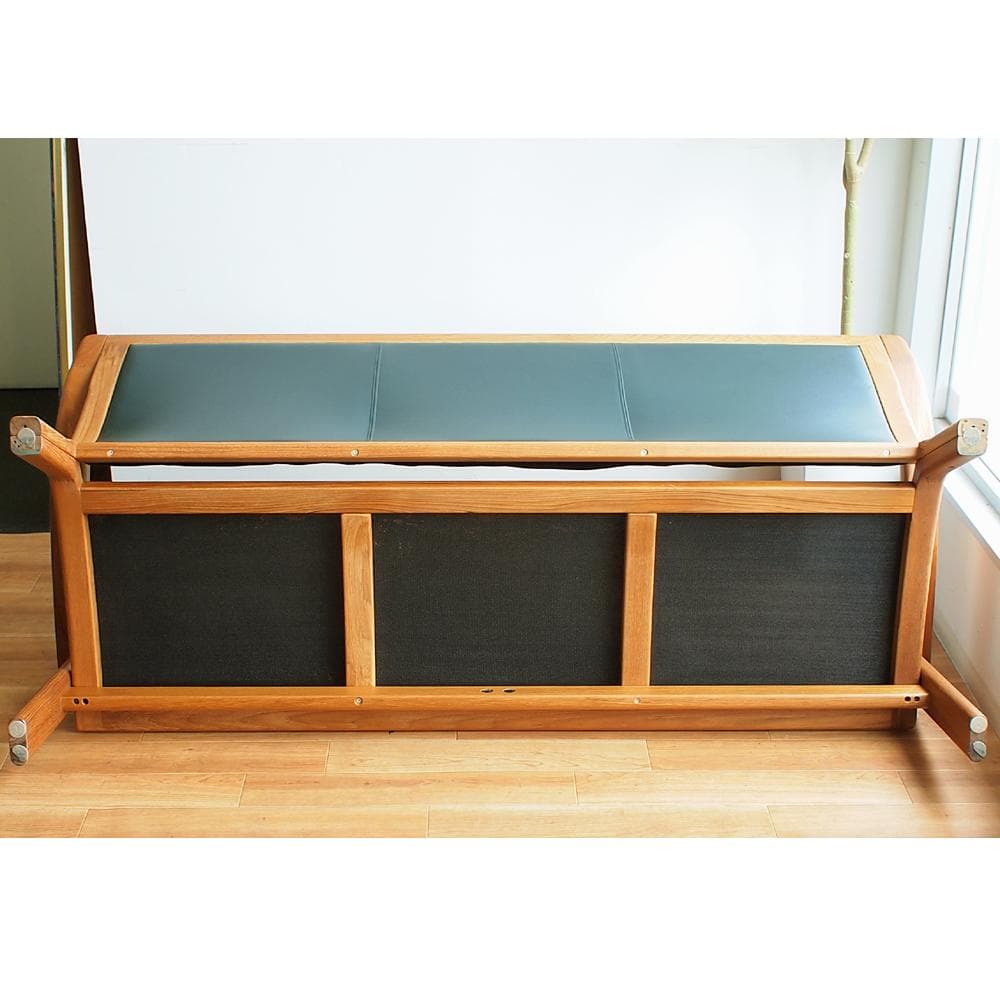 ビンテージ デンマーク製 P.J.Furniture チーク材 3人掛けソファ