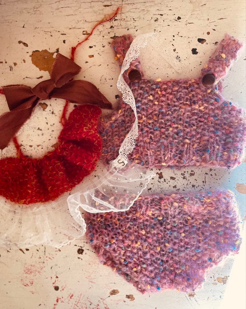 ち*ら様 ⋆⑅˚ DDRベア セット ポンチ目ヴィンテージ ベア アンティークベ