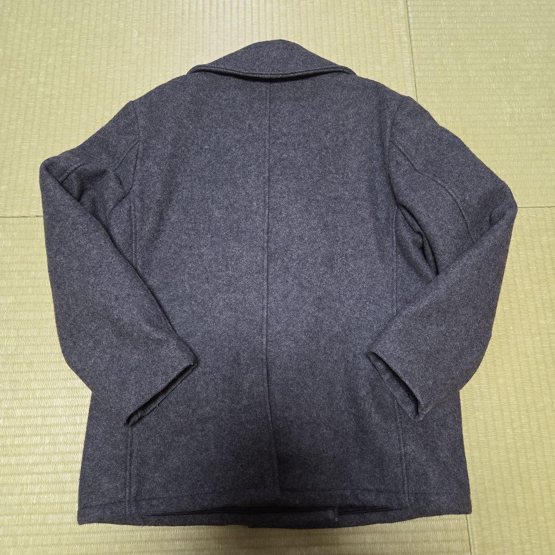 極美品 USA製 schott U.S.740N ピーコート 42 XL グレー
