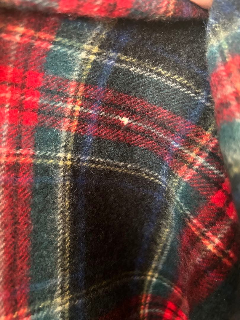 SHIPS カシミヤ チェックストール