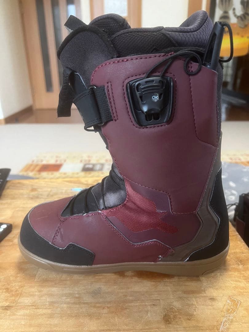 DEELUXE TEAM ID黒/赤 26cm