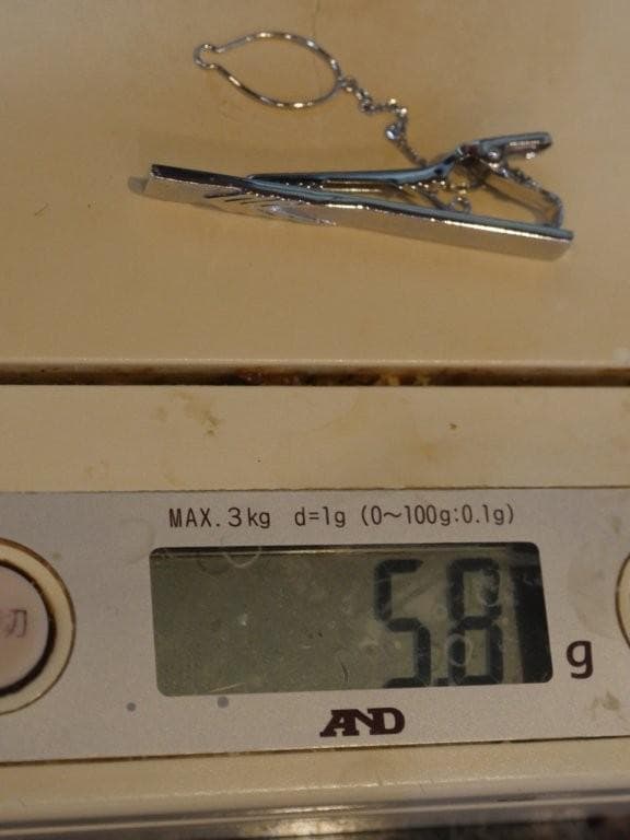 プラチナネクタイピン5.8ｇ