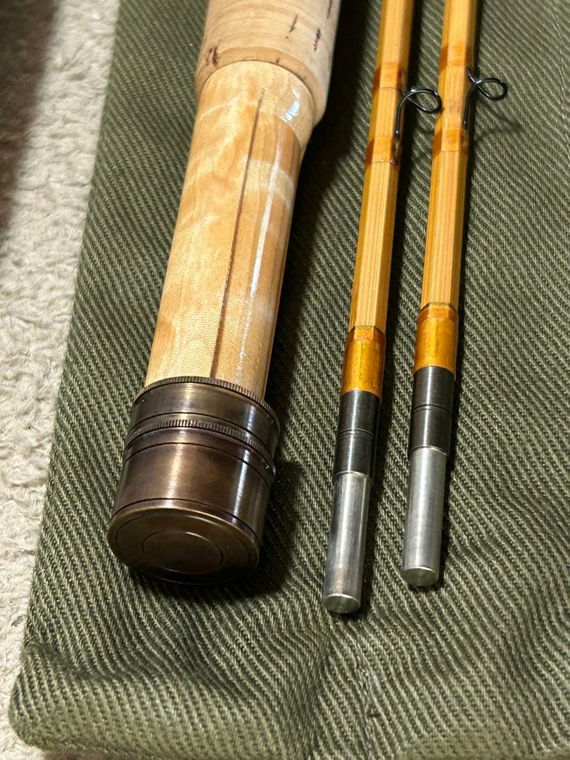 AKIMARU 秋丸 バンブーロッド 7'4” #4 ミディアム - メルカリ