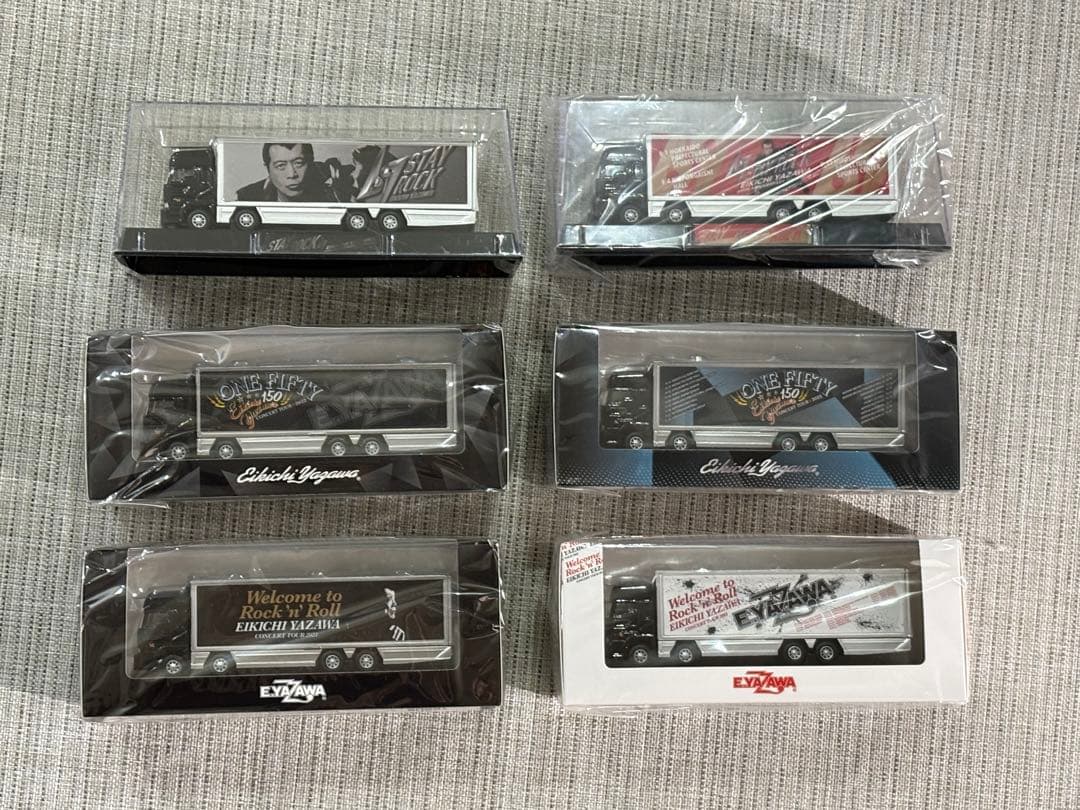 矢沢永吉 ツアーミニチュアトランポ 6台セット-公式販売