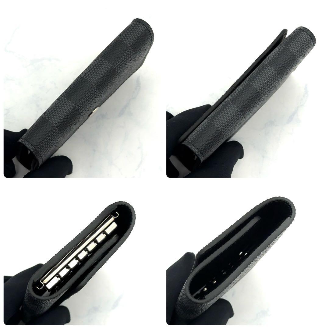 【あつもり】ルイヴィトン キーケース ダミエ グラフィット ミュルティクレ