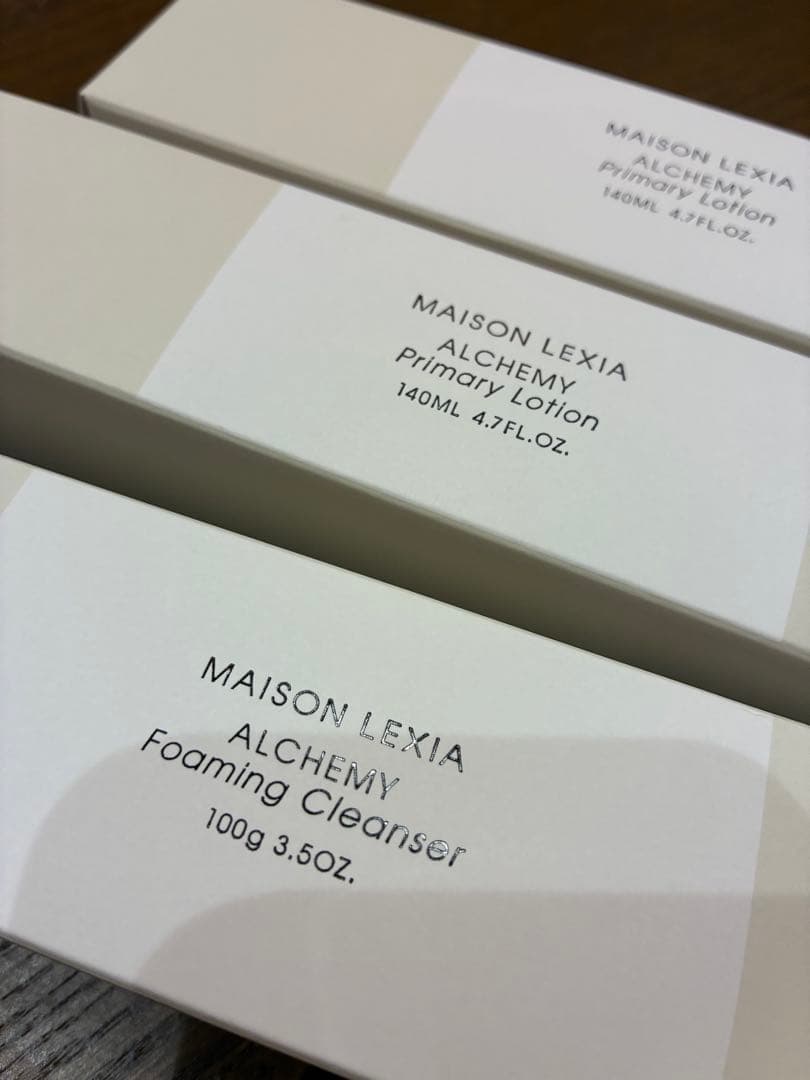 ＜新品⭐︎未開封＞　MAISON LEXIA アルケミー　化粧水2本・洗顔料