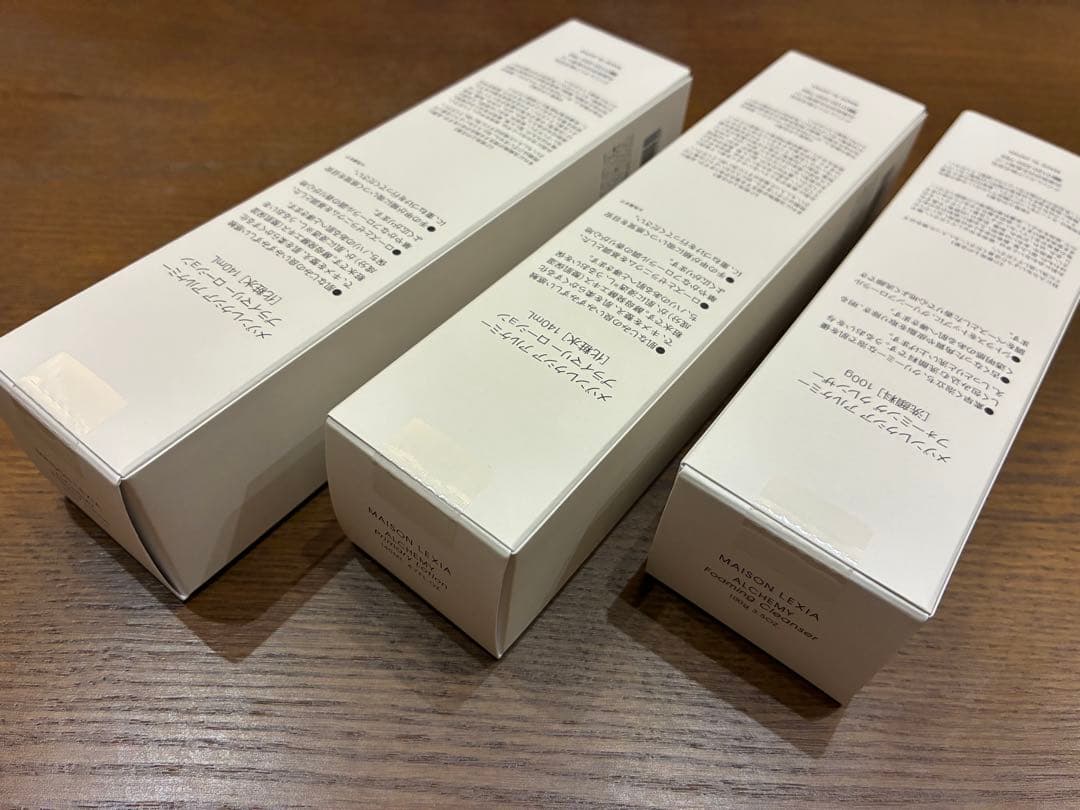 ＜新品⭐︎未開封＞　MAISON LEXIA アルケミー　化粧水2本・洗顔料