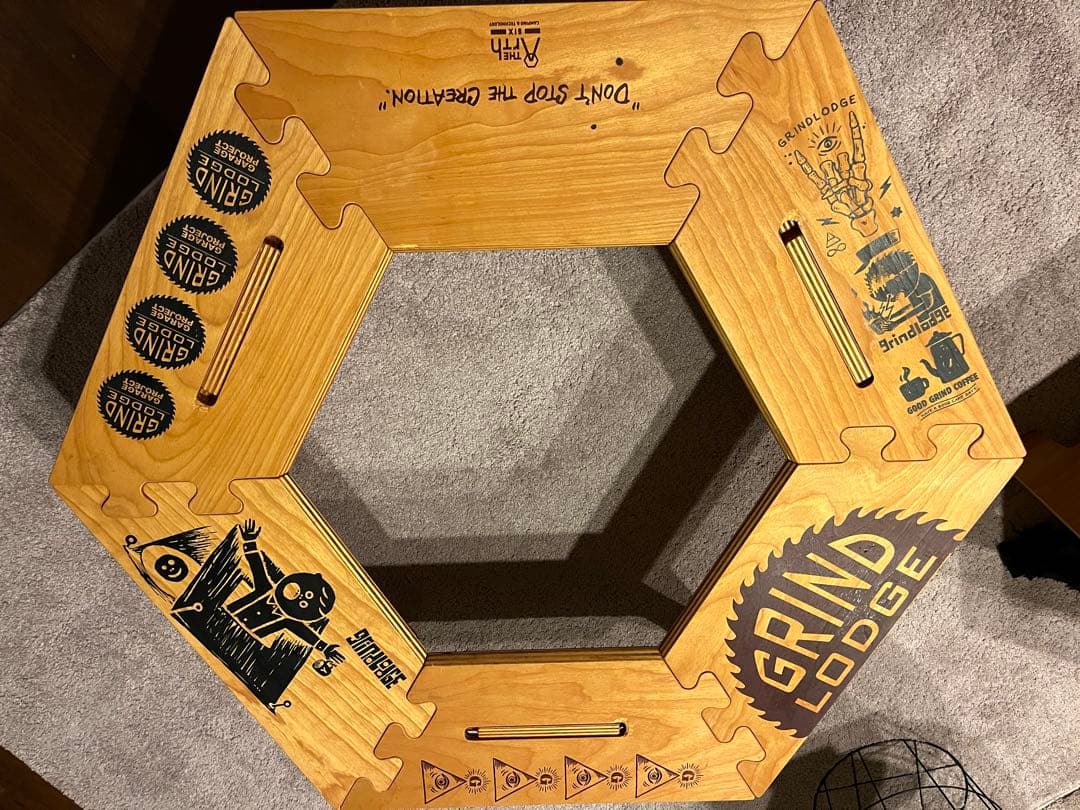 グラインドロッジ thearth grindlodge ざぁーす ヘキサテーブル