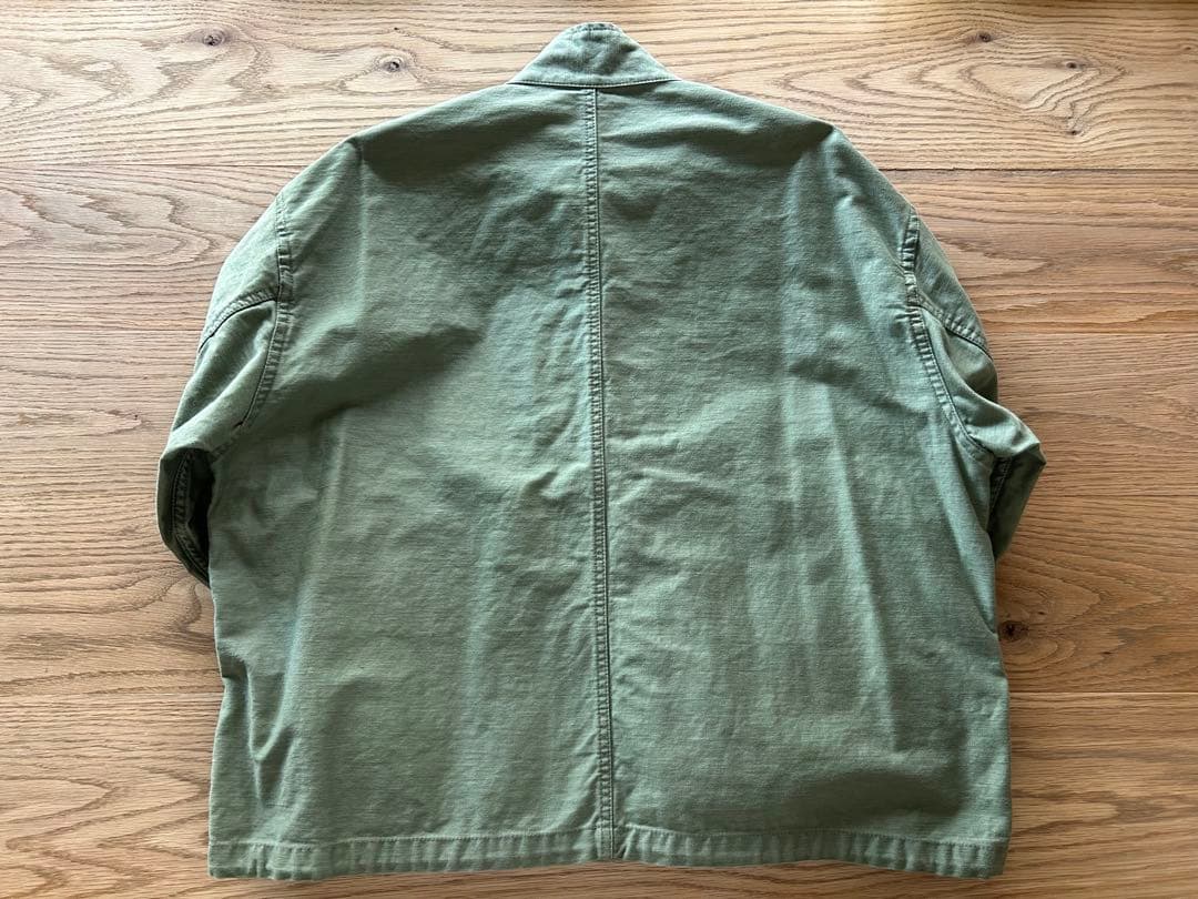 24SS HELIOPOLE エリオポール ミリタリーショートブルゾン