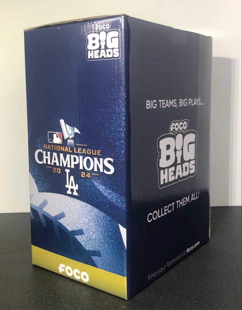 大谷翔平】ナショナルリーグチャンピオンペナントベースボブルヘッド