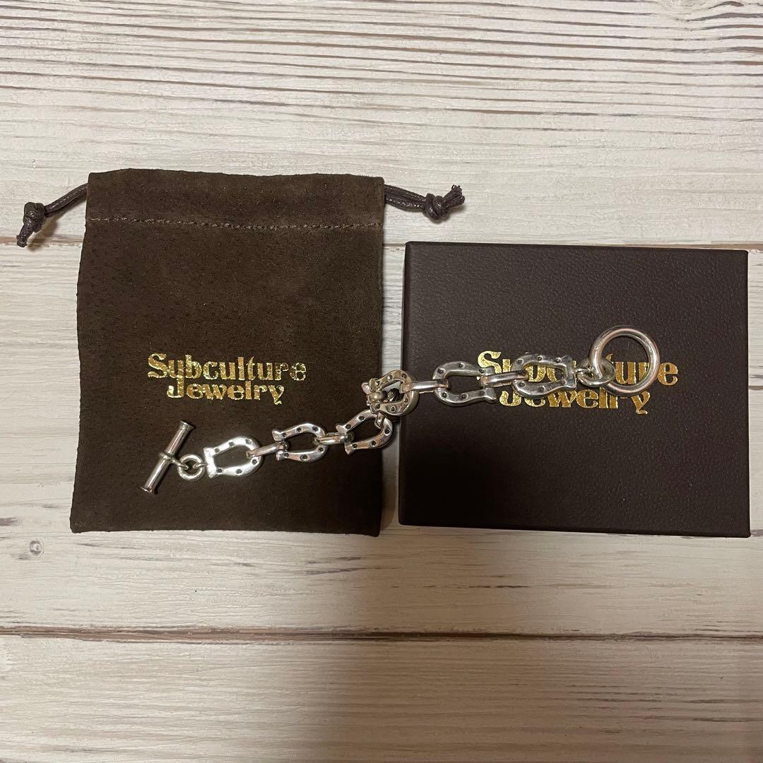 キムタク 私物 SUBCULTURE サブカルチャー ホースシュー ブレスレット