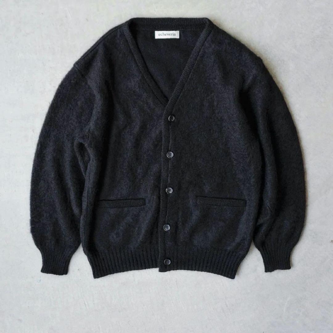echeveria Kid mohair cardigan size 2 - メルカリ