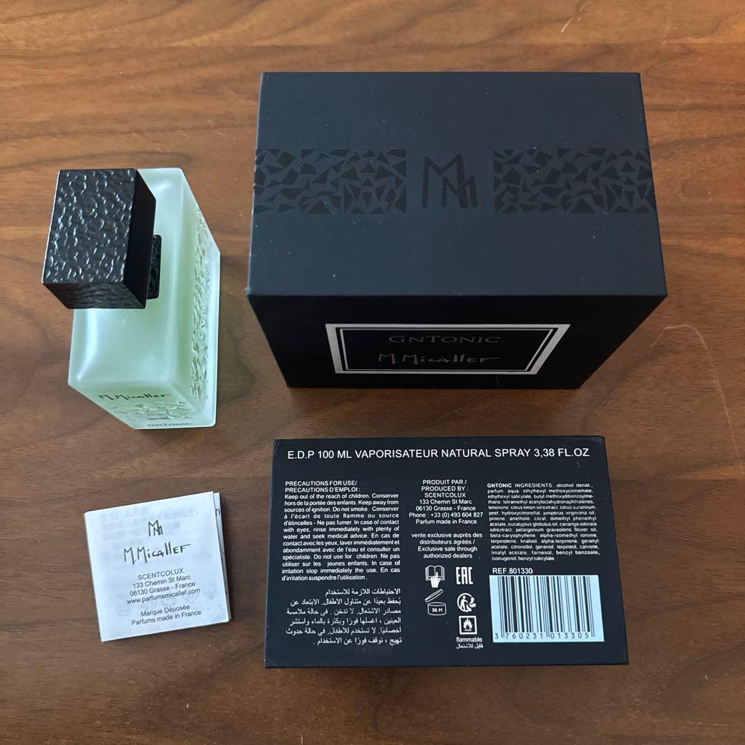 香水(ユニセックス) M. Micallef GnTonic 100ml