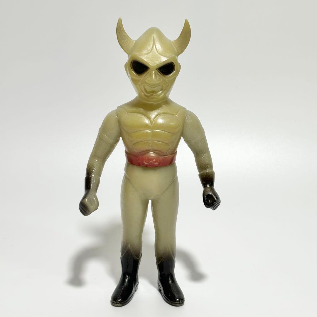 ブルマァク 当時物 『黒仮面』 ソフビ 鉄人タイガーセブン ピープロ