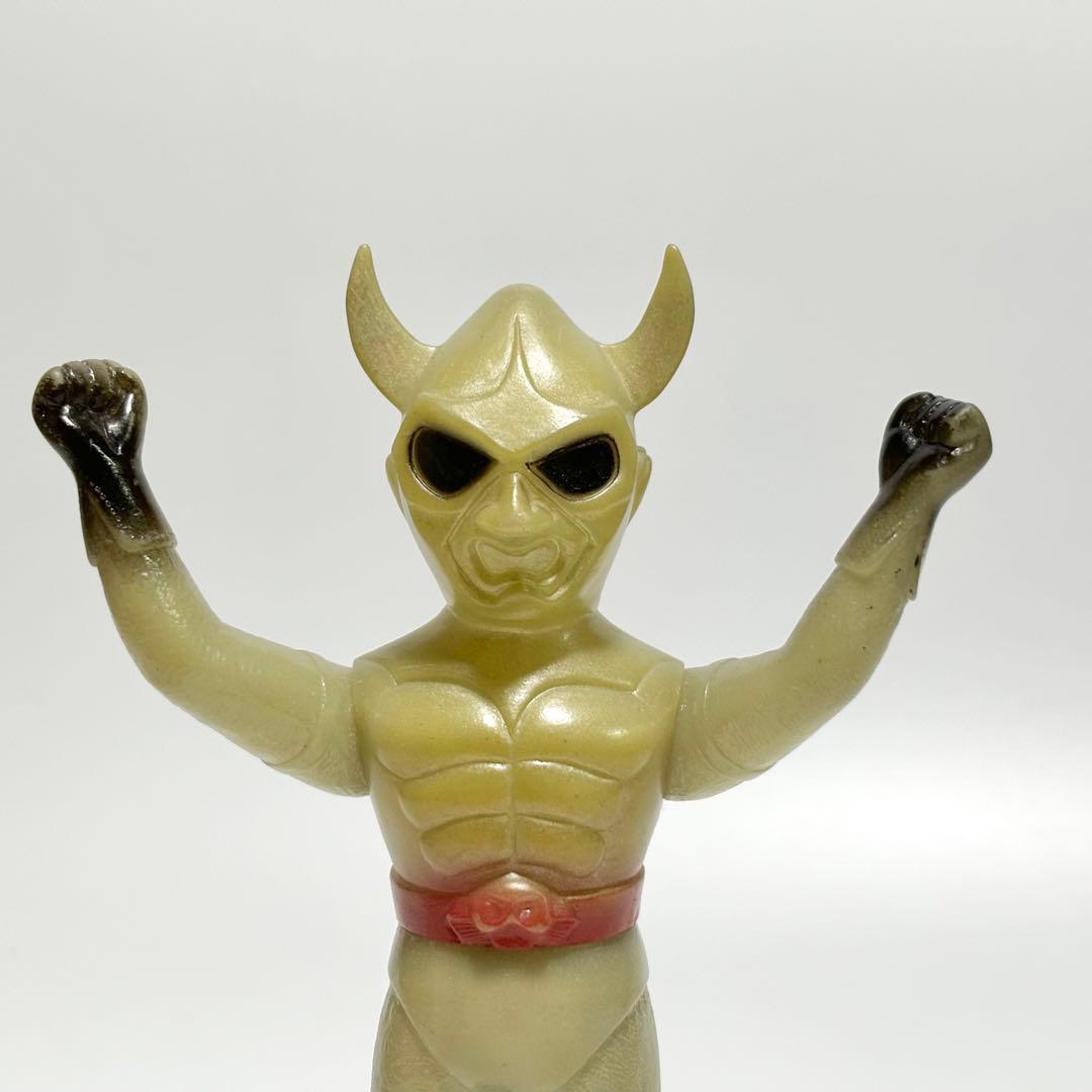 ブルマァク 当時物 『黒仮面』 ソフビ 鉄人タイガーセブン ピープロ