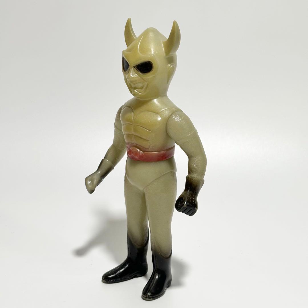 ブルマァク 当時物 『黒仮面』 ソフビ 鉄人タイガーセブン ピープロ