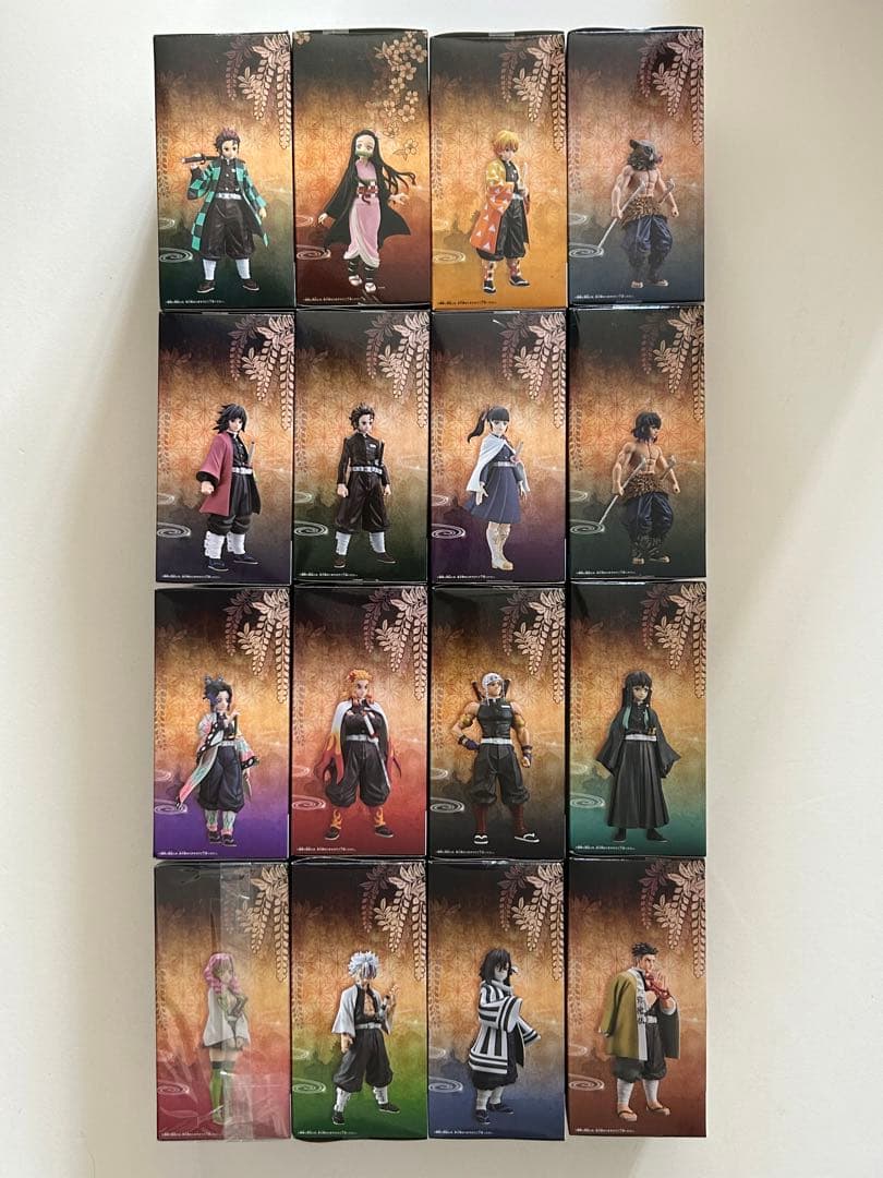 鬼滅の刃 フィギュア-絆ノ装-初版 ノ-マルカラ-ver.16体セット