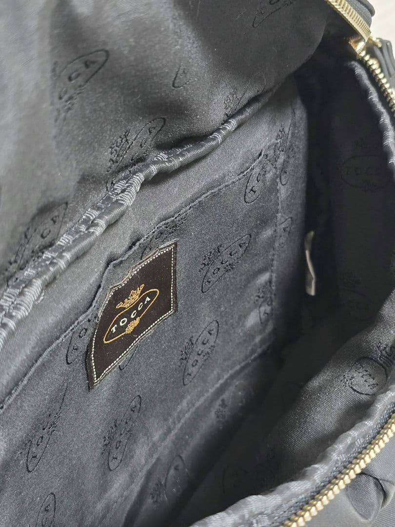 TOCCA RIBBON KNOT BODY BAG ボディ バッグ ブラック系