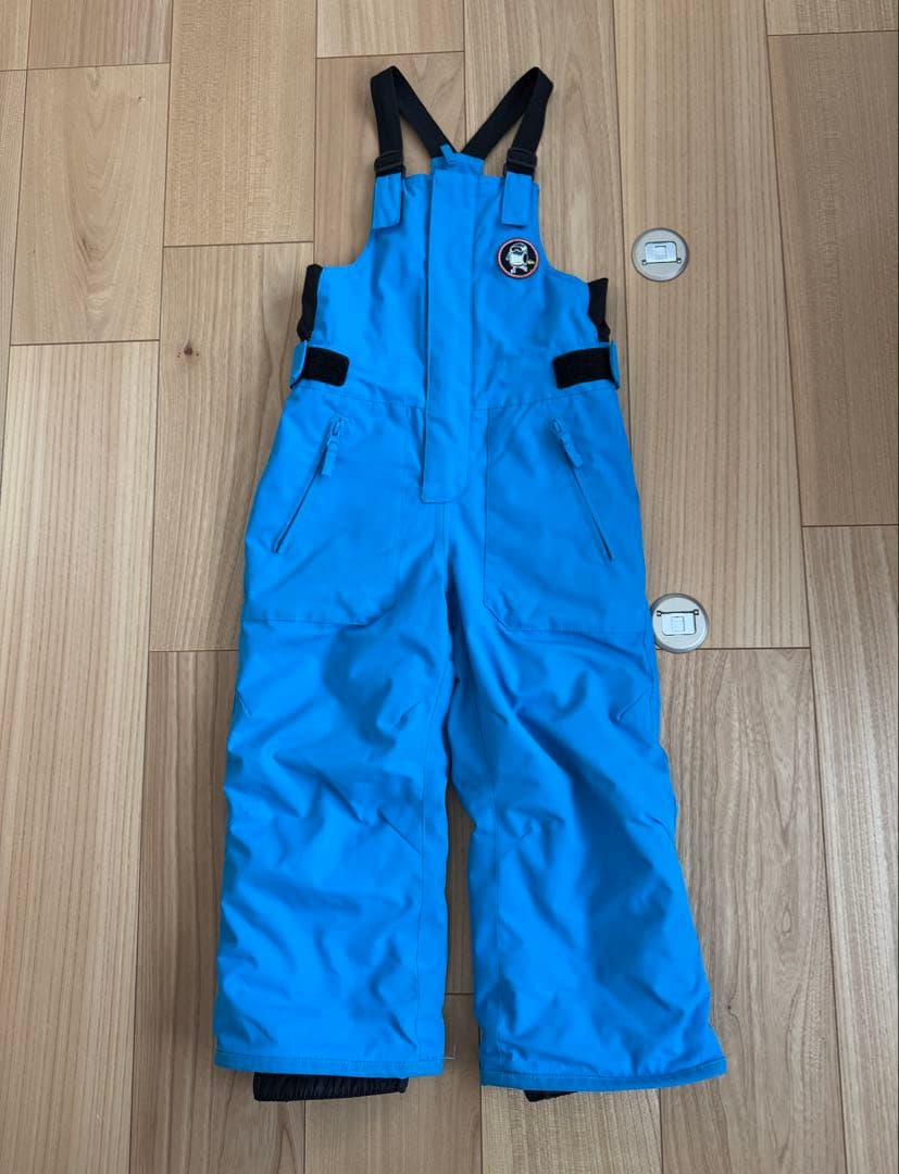 クイックシルバー　スキーウェア　スノボウェア　キッズ　110cm グローブ付き