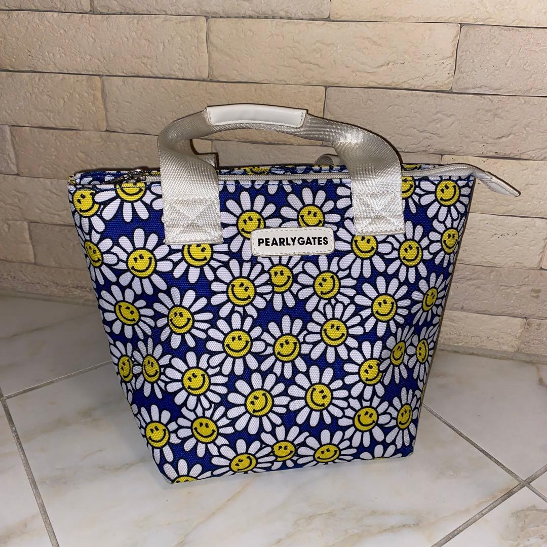 PEARLY GATES 花柄 ニコちゃん カートバッグ - メルカリ