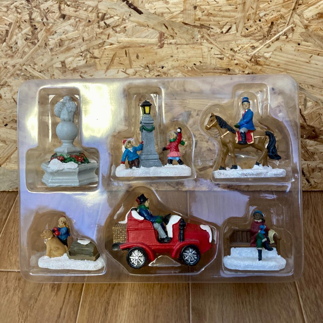 COSTCOクリスマスビレッジ 30ピースセット 訳アリ特価 よいクリスマス