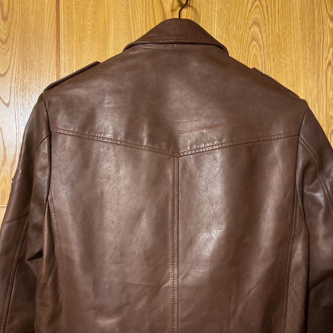 DOARAT 馬革 ライダースジャケット ホース ブラウン