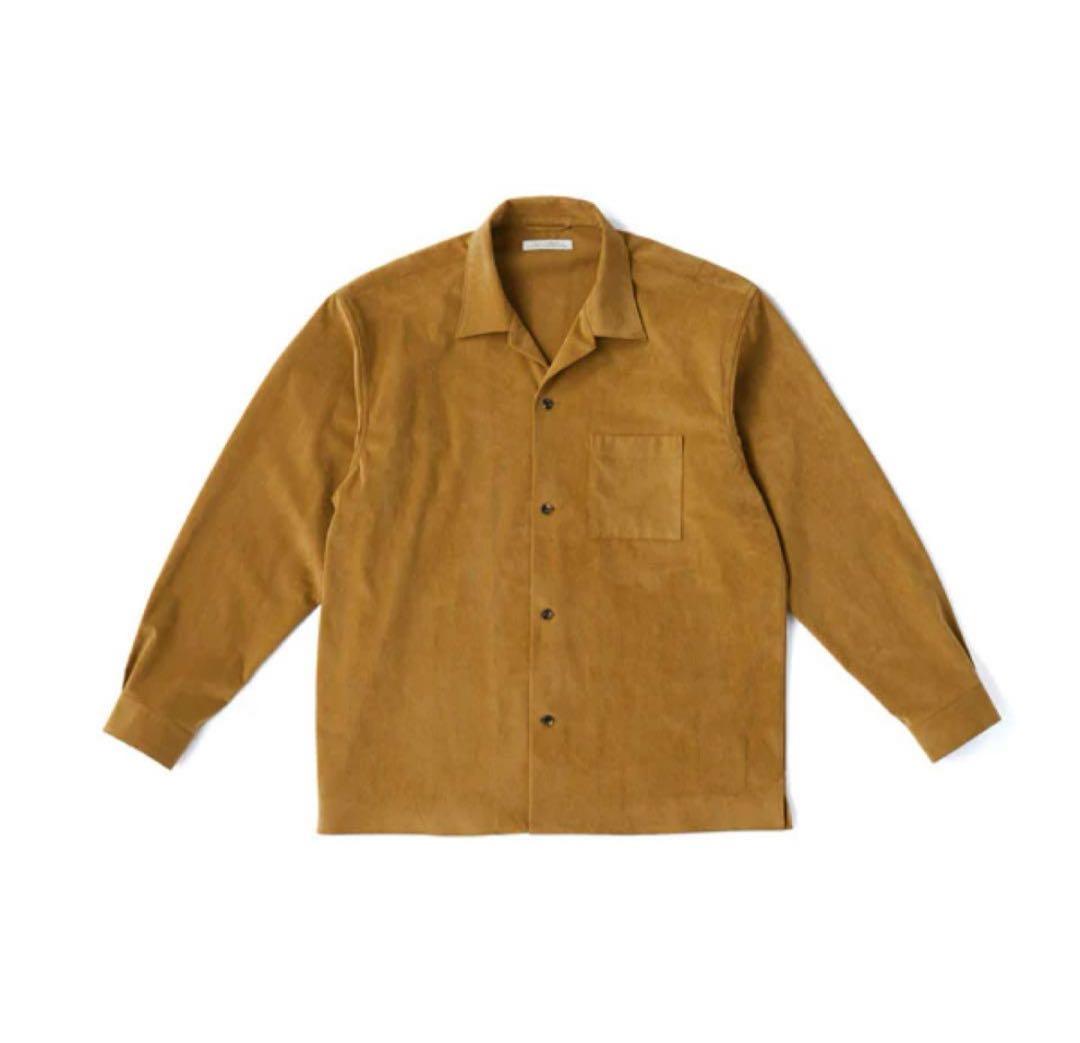 OLD JOE & CO. オールドジョーフェイクスウェードオープンカラーシャツ